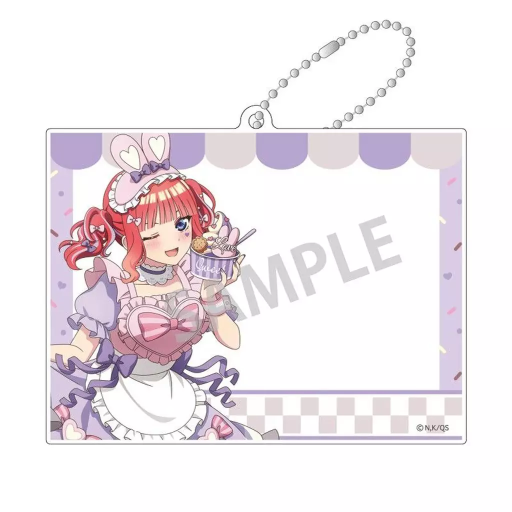中野二乃(アイス屋さん) フォトフレームアクリル  「五等分の花嫁∽」