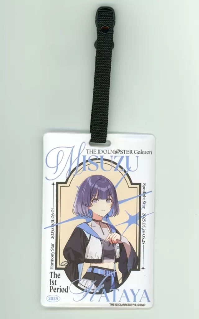 秦谷美鈴 公式ラゲッジタグ 「学園アイドルマスター The 1st Period」