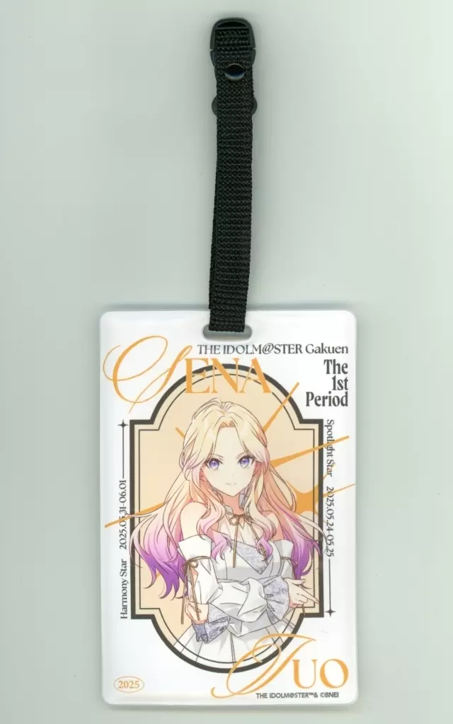 十王星南 公式ラゲッジタグ 「学園アイドルマスター The 1st Period」
