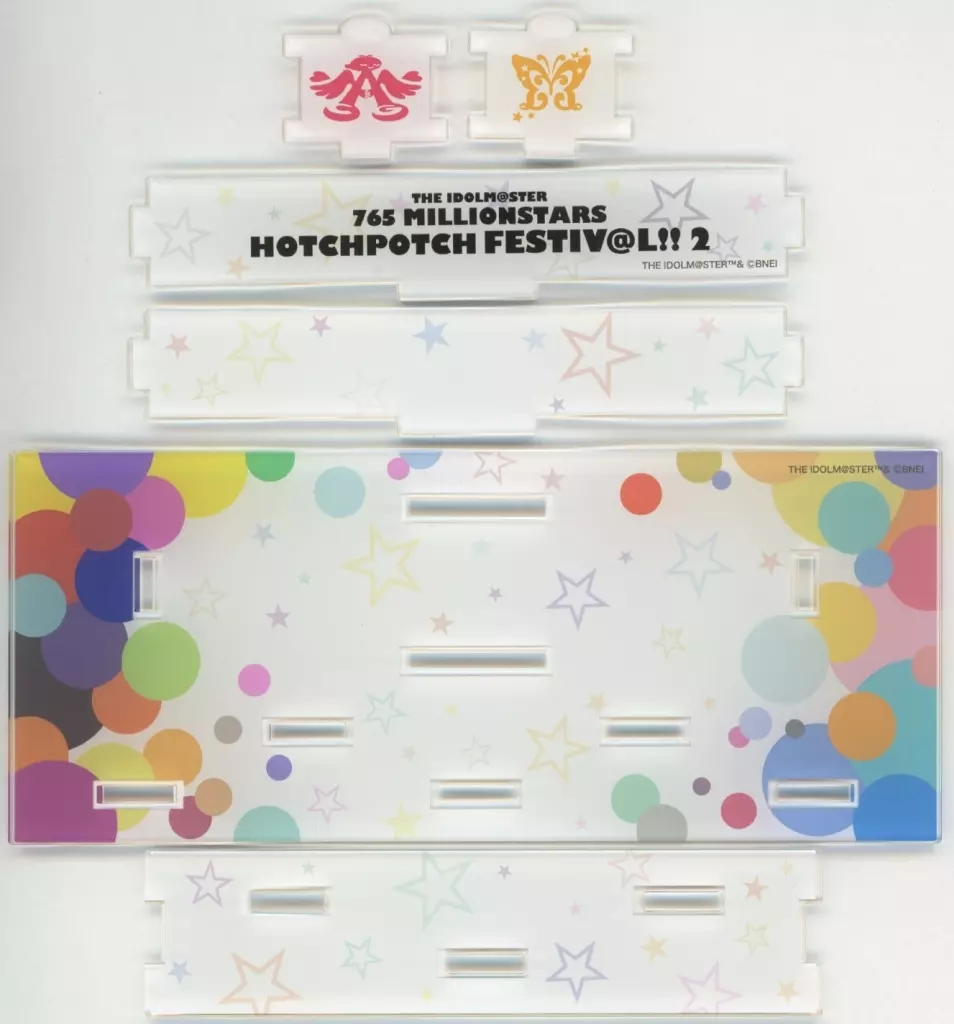 ロゴ 公式カスタマイズジオラマ台座 「THE IDOLM＠STER 765 MILLIONSTARS HOTCHPOTCH FESTIV＠L!! 2」