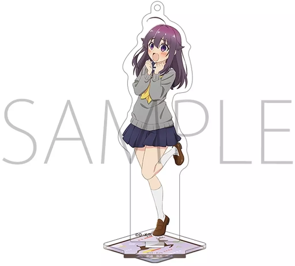 あんこ アクリルスタンド 「しかのこのこのここしたんたん」