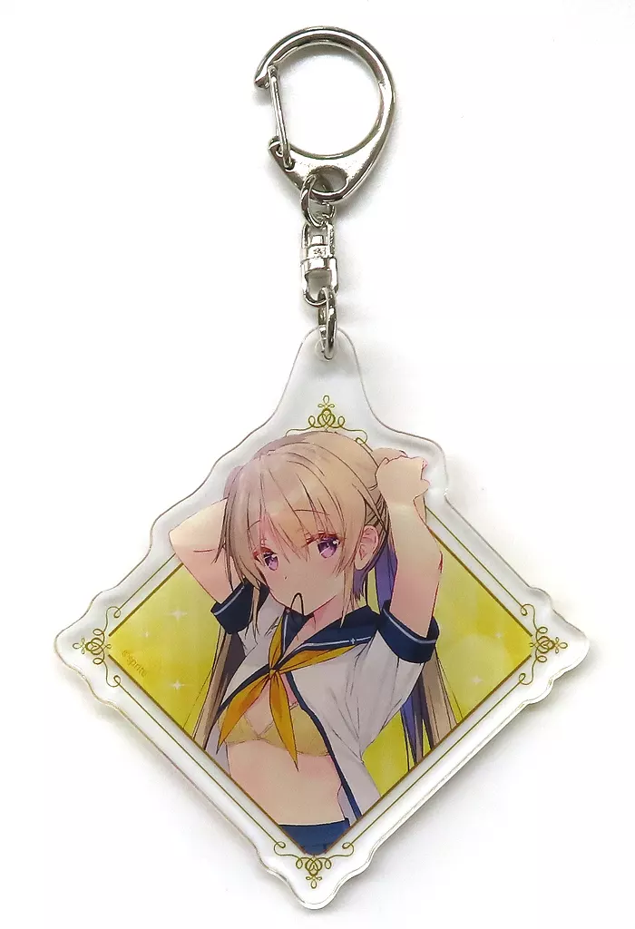 有坂真白 「蒼の彼方のフォーリズム×小林ちさと 10周年記念POP UP STORE アクリル 01.朝のお着換えver.(描き起こしイラスト)」