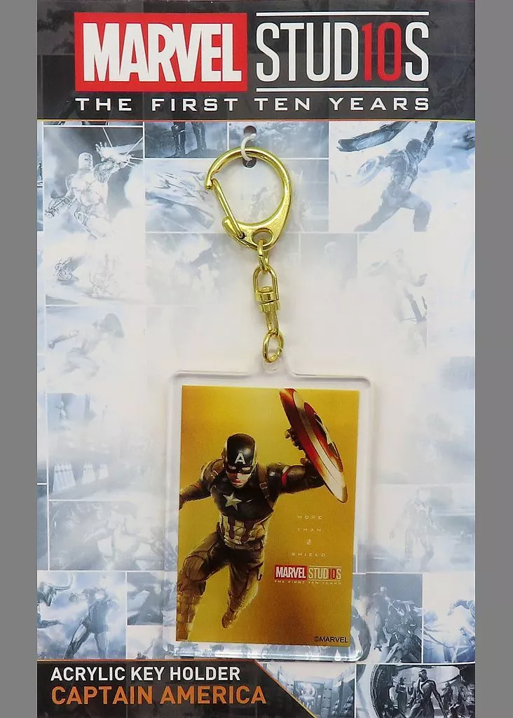 キャプテン・アメリカ 10周年記念アクリルA 「MARVEL STUDIO」