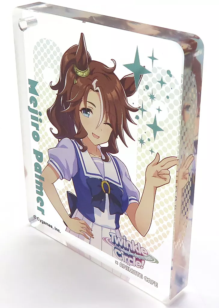 メジロパーマー 「ウマ娘 プリティーダービー Twinkle Circle! animatecafe出張版 in インテックス大阪 CoLotta トレーディングアクリルプレート」