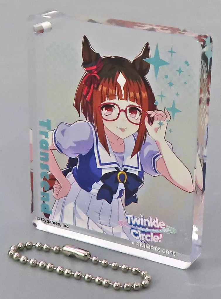 トランセンド 「ウマ娘 プリティーダービー Twinkle Circle! アニメイトカフェ出張版 in インテックス大阪 CoLotta トレーディングアクリルプレート」