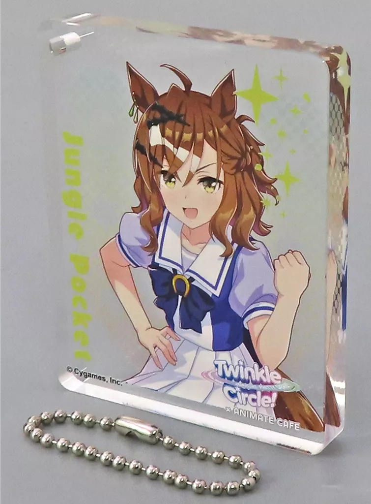 ジャングルポケット 「ウマ娘 プリティーダービー Twinkle Circle! animatecafe出張版 in インテックス大阪 CoLotta トレーディングアクリルプレート」