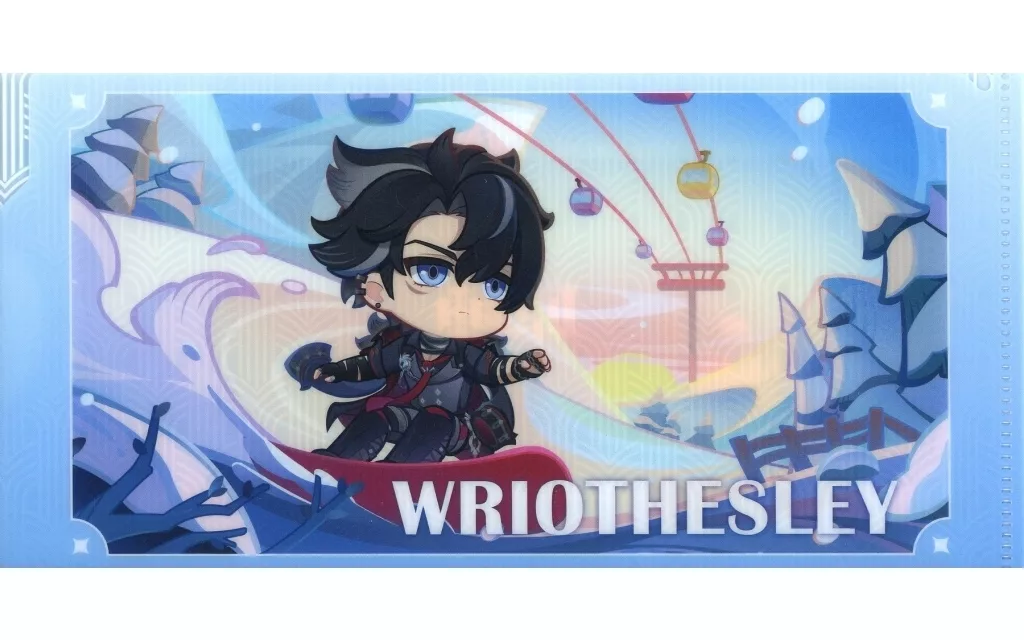 原神 リオセスリ チケットファイル 原神 祈願シリーズ クリアファイル Genshin リオセスリ すべて商品