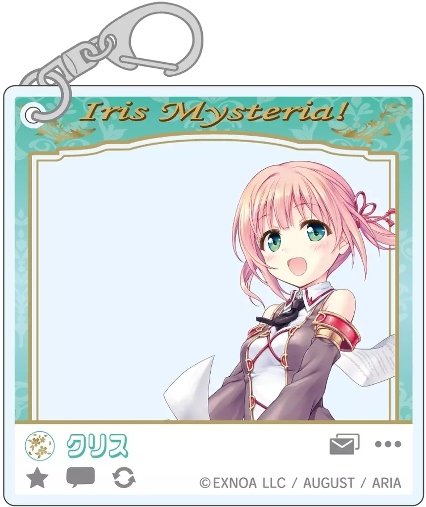 クリス SNSぽいアクリル 「あいりすミスティリア!」