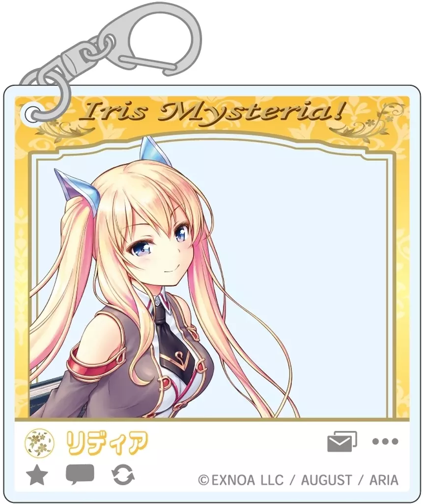 リディア SNSぽいアクリル 「あいりすミスティリア!」