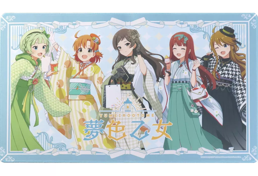 集合 ラバーマット 夢色乙女 vol.2 「アイドルマスター ミリオンライブ! 夢色乙女 あーばんどっく ららぽーと豊洲」