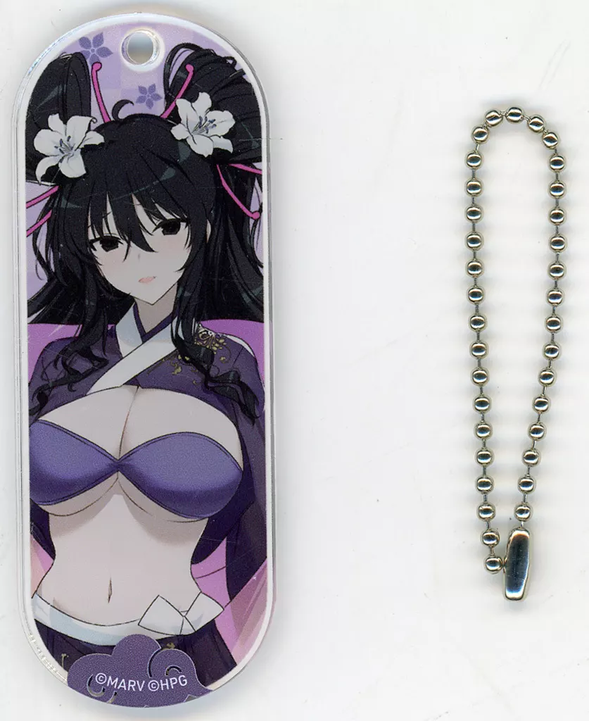 雪不帰 「シノビマスター 閃乱カグラ NEW LINK POP UP SHOP in 新宿マルイ アネックス アクリルレイヤーキーチェーン vol.2」