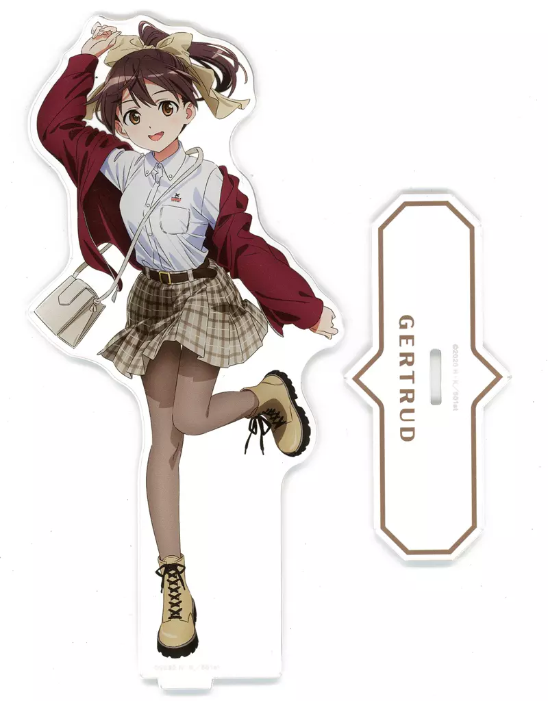 ゲルトルート・バルクホルン arti-mate 描きおろしBIGアクリルスタンド 私服ver. 「第501統合戦闘航空団 ストライクウィッチーズ ROAD to BERLIN」 アニメイト限定