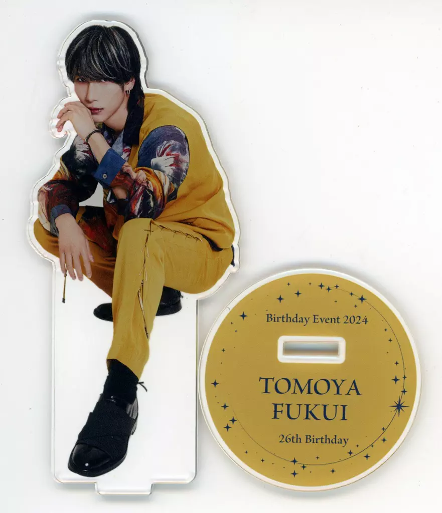 福井巴也バースデーイベント2024グッズ 直筆サイン 駿河屋 -<中古>福井巴也(UNiFY)/A アクリルスタンド 「福井巴也