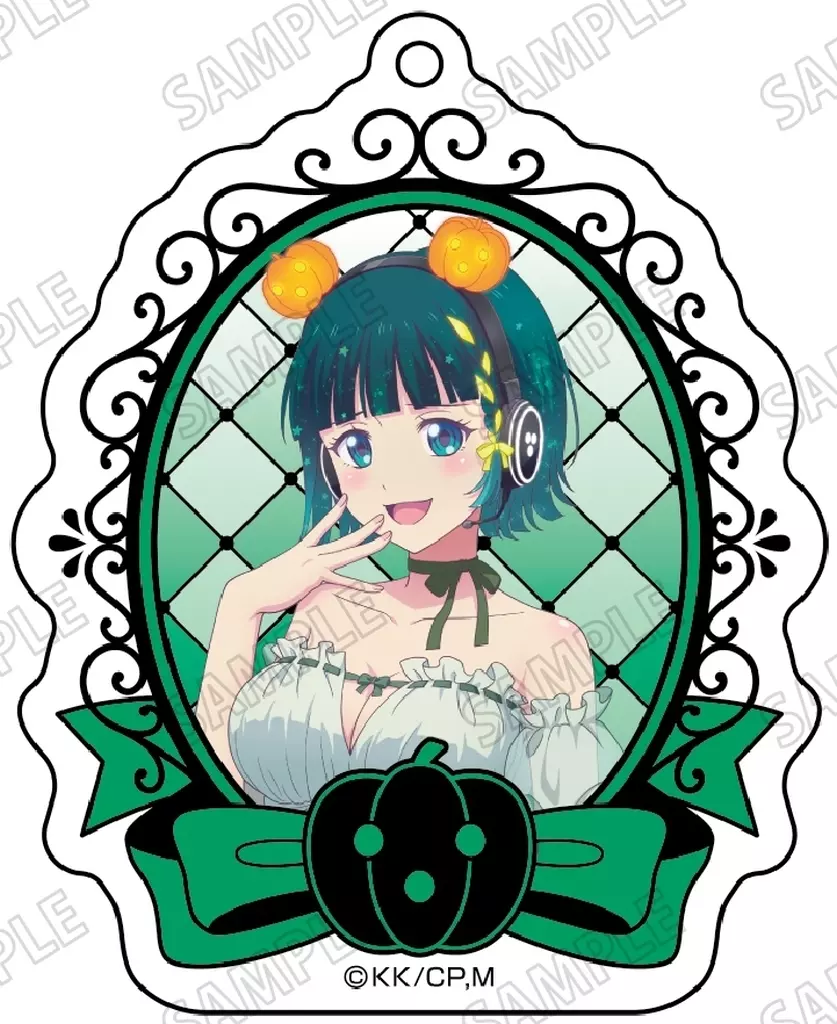 小野白菊 描き下ろしアクリル 「女神のカフェテラス」