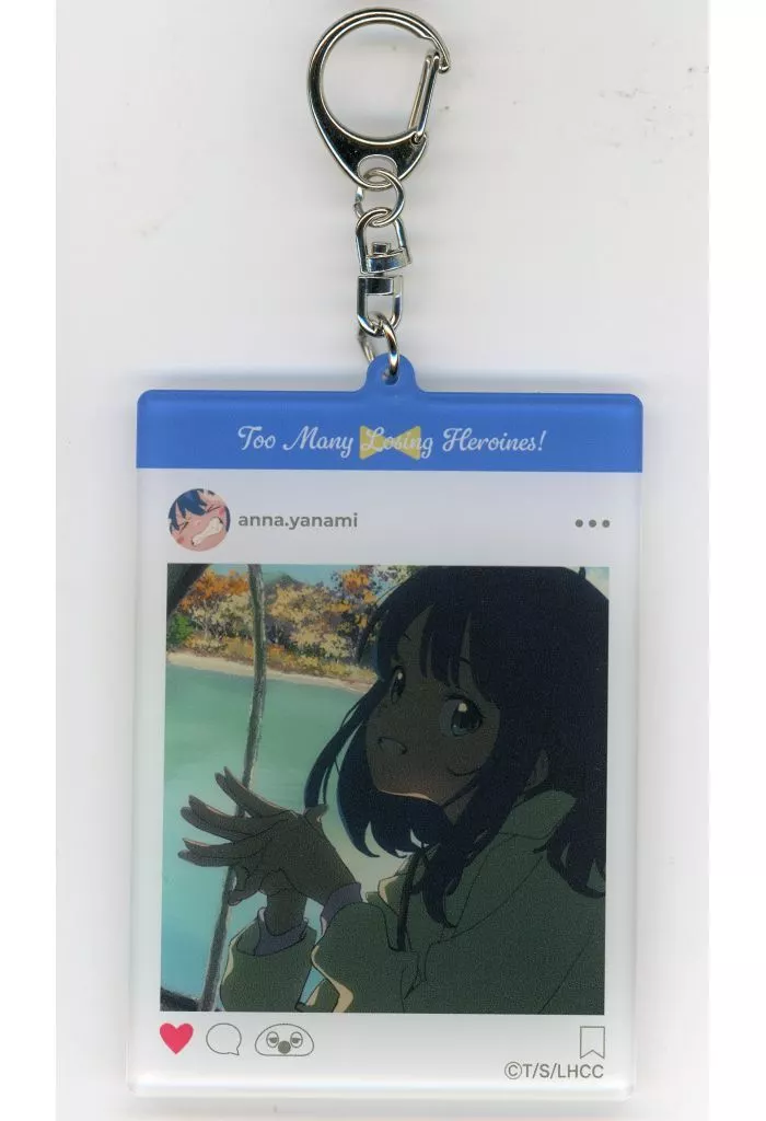 八奈見杏菜(人物右) 「負けヒロインが多すぎる! 匂わせSNS風アクリルチャーム」 C105グッズ