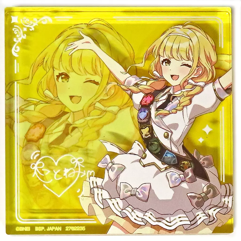 藤田ことね アクリルブロック～アンサンブルスパークルver.～ 「アイドルマスターシリーズ」