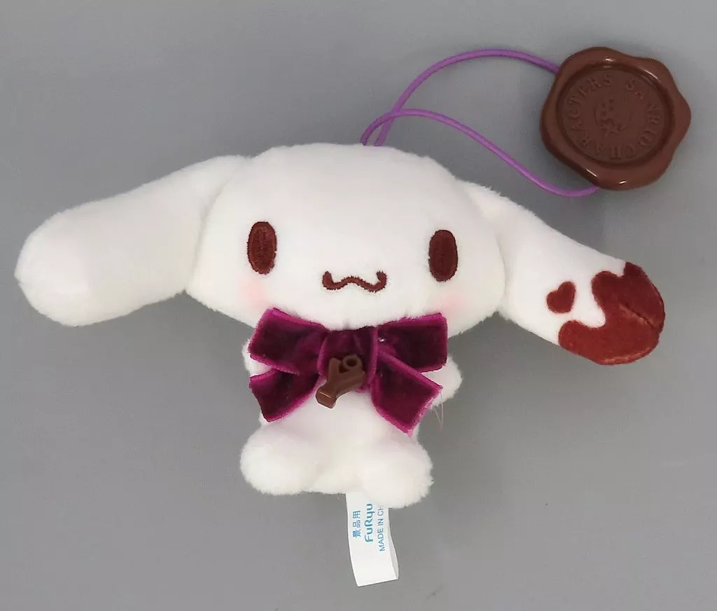 シナモロール(F/パープル) スイートショコラトリーイニシャルマスコット 「シナモロール」
