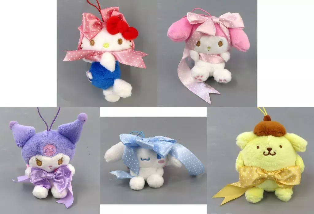 全5種セット ビッグサテンリボンマスコット 「サンリオキャラクターズ」