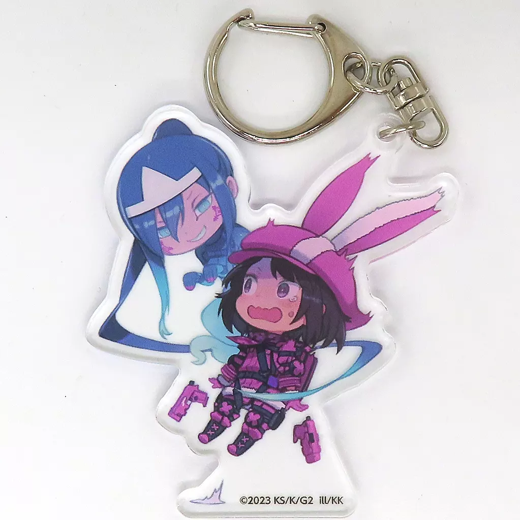 レン＆ピトフーイ ミニキャラVer. 3 アクリル 「くじ引き堂 ソードアート・オンライン オルタナティブ ガンゲイル・オンライン オンラインくじ」 C-8賞