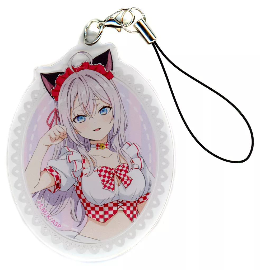 アリサ・ミハイロヴナ・九条 猫耳メイドver. アクリル 「くじ引き堂 TVアニメ 時々ボソッとロシア語でデレる隣のアーリャさん オンラインくじ」 C-2賞