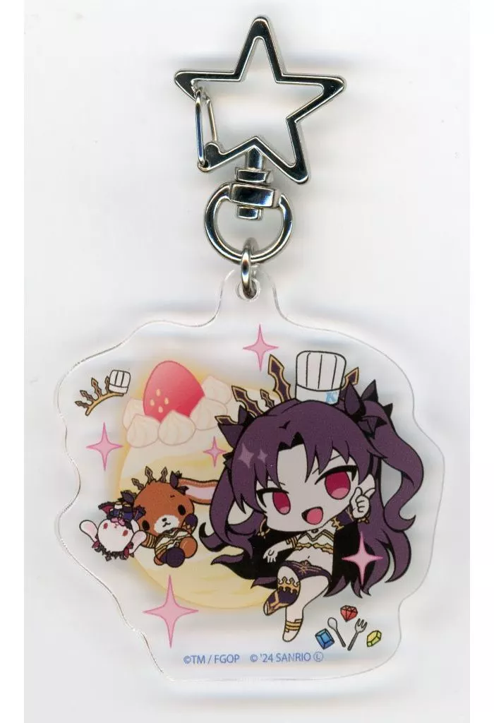 イシュタル×シュガーバニーズ 「Fate/Grand Order×サンリオキャラクターズ 星型ナスカンアクリル 02.描き下ろしイラスト」