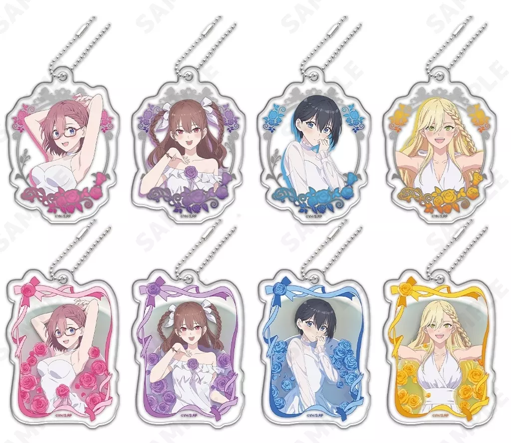 全8種セット 「2.5次元の誘惑 トレーディングアクリル ～Rosy～」