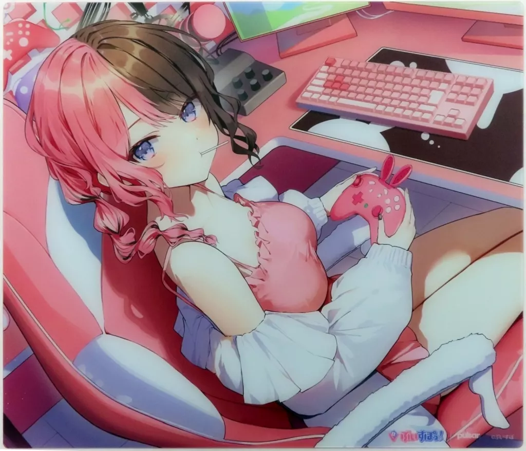 ぶいすぽ　VSPO! GEAR ガラスマウスパッド　橘ひなの VSPO! GEAR マウスパッド