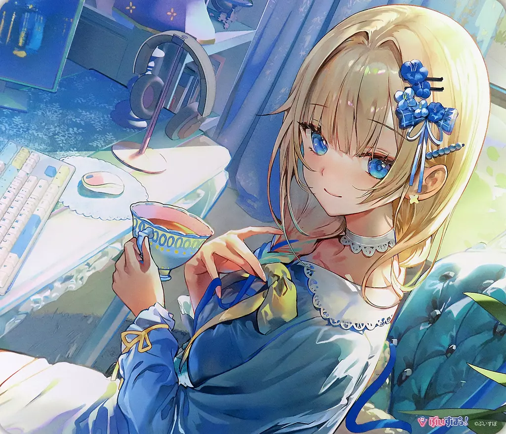 マウスパッド　藍沢エマ VSPO! GEAR マウスパッド 「バーチャルYouTuber ぶいすぽっ!」