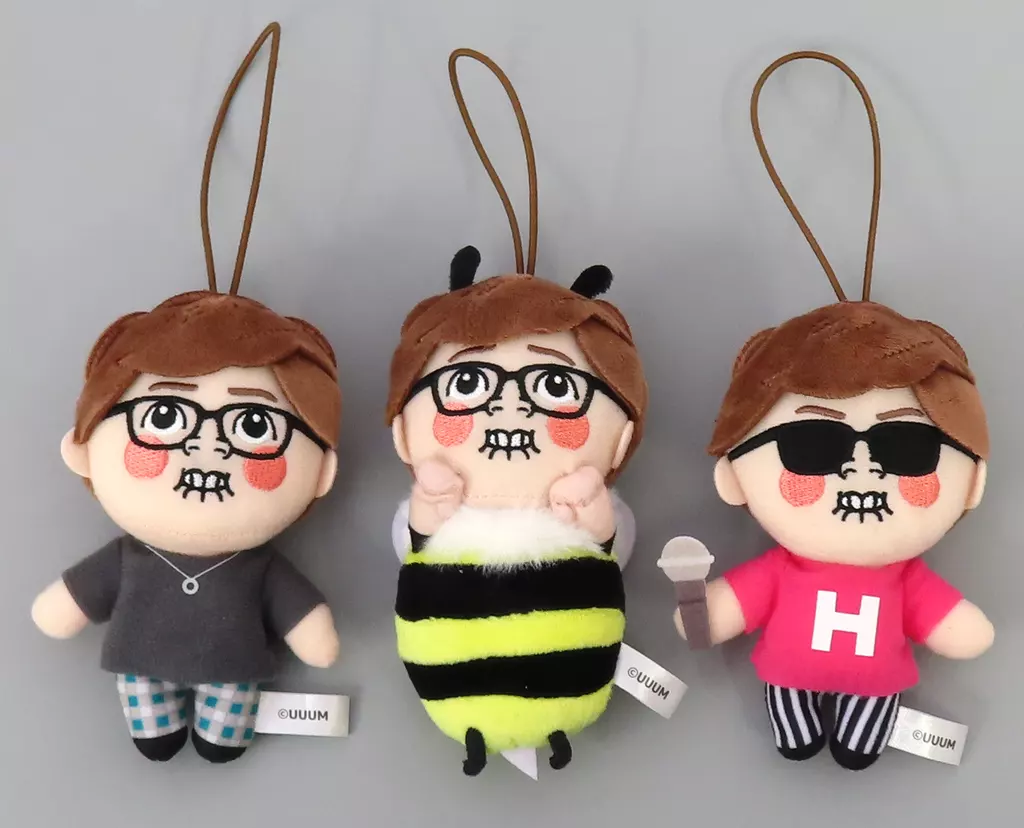 全3種セット HIKAKIN ボイスマスコットぬいぐるみ GiGO限定
