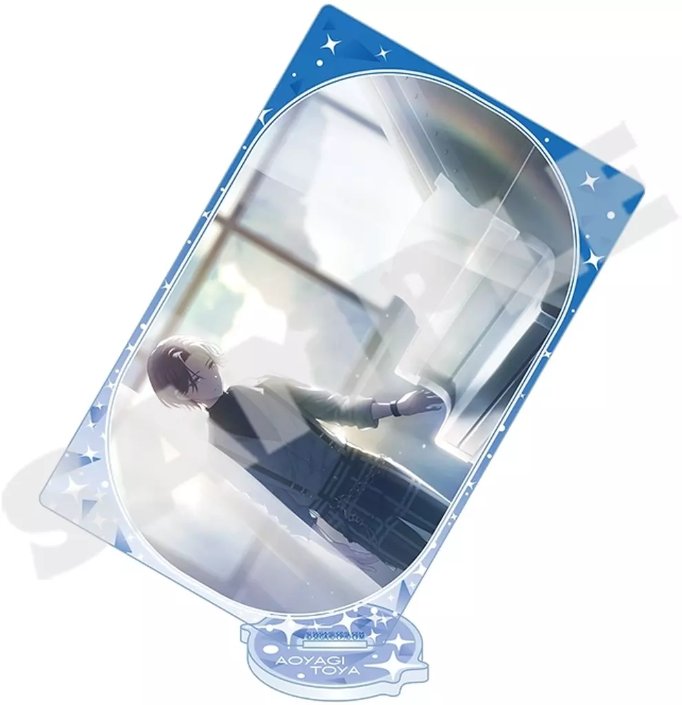 アクリルスタンド・アクリルパネル　青柳冬弥 カラフルフェスティバル カード型アクリルスタンド 「プロジェクトセカイ カラフルステージ! feat. 初音ミク」