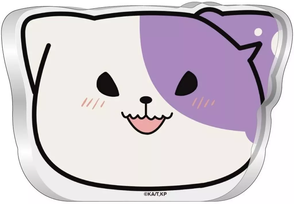プラム(顔) ダイカットアクリルブロック 「きのこいぬ」_image