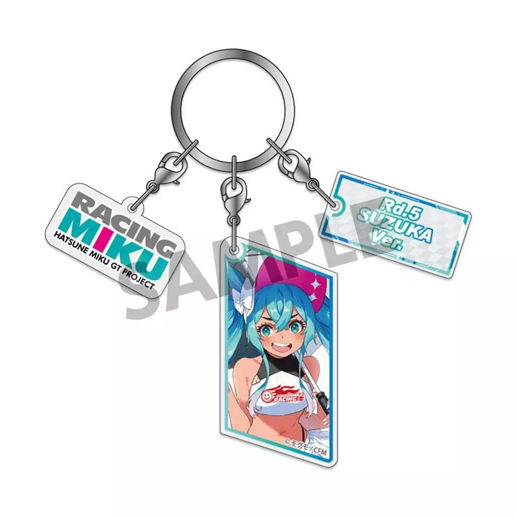 レーシングミク 2024 Rd.5 SUZUKA Ver. 3連アクリル 「初音ミクGTプロジェクト」
