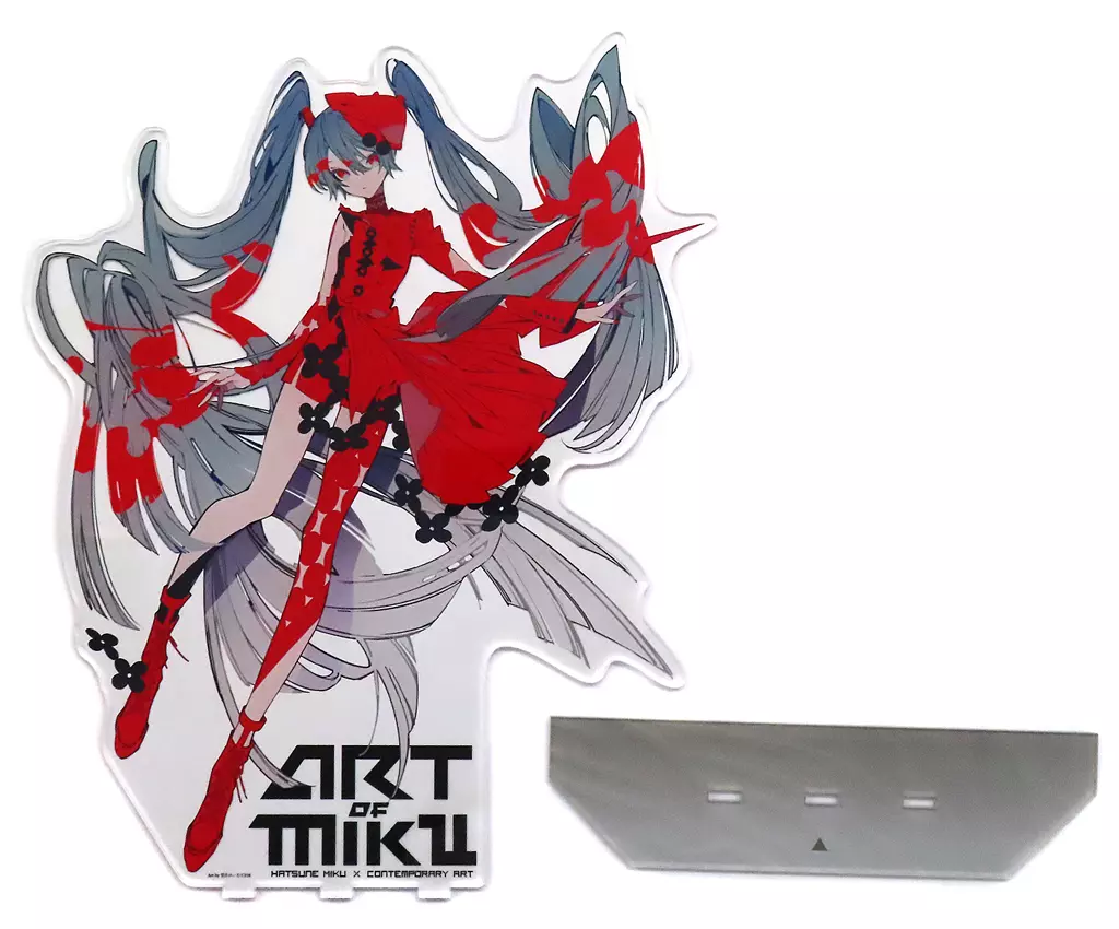 アクリルスタンド・アクリルパネル　初音ミク ビッグアクリルスタンド アートミク 「VOCALOID ART OF MIKU -Hatsune Miku×Contemporary Art- for バーニーズ ニューヨーク(BARNEYS NEW YORK)」