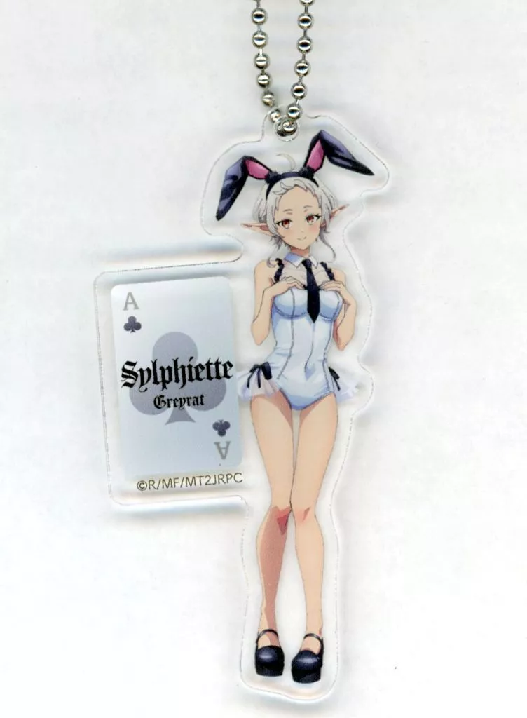 シルフィエット・グレイラット バニーガール アクリル 「くじ引き堂 無職転生II ～異世界行ったら本気だす～ バニーガールオンラインくじ」 C-2賞
