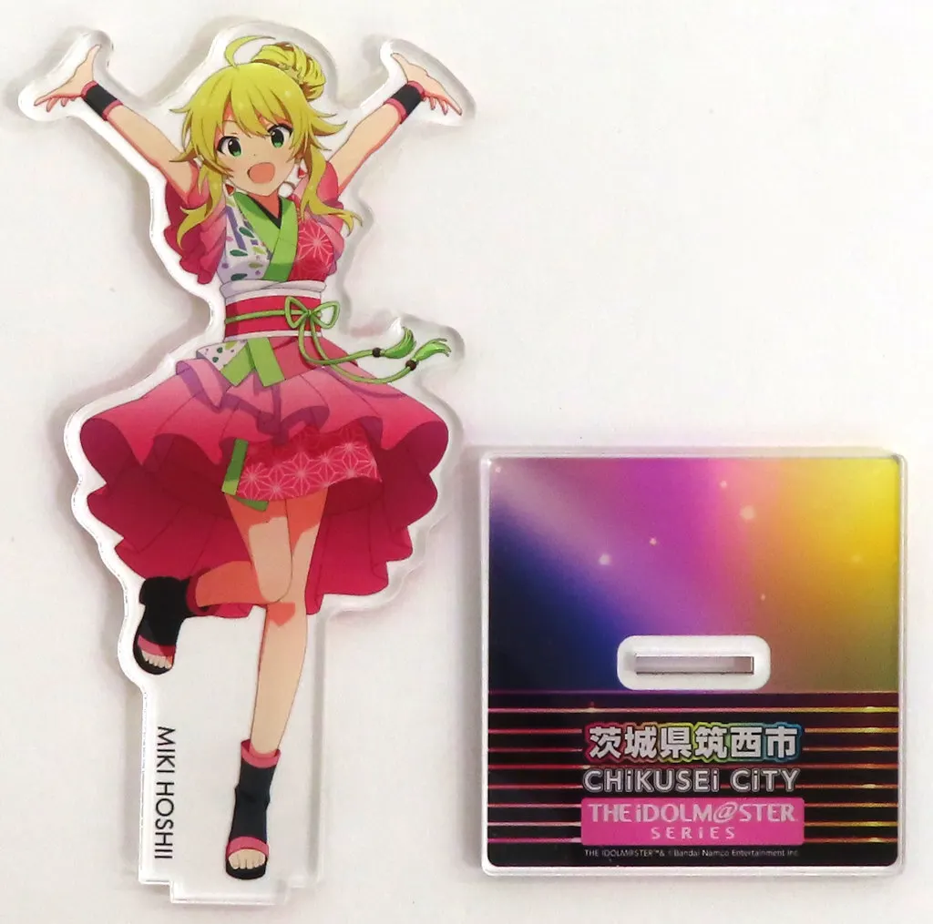 星井美希(アイドルマスター) アクリルスタンド 「アイドルマスターシリーズ×茨城県筑西市 20th Anniversary」