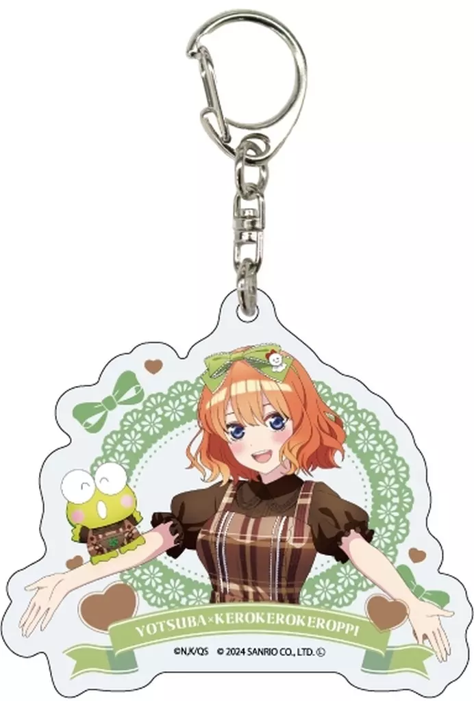 04.中野四葉×けろけろけろっぴ(コラボイラスト) アクリル 「五等分の花嫁∽×サンリオキャラクターズ」