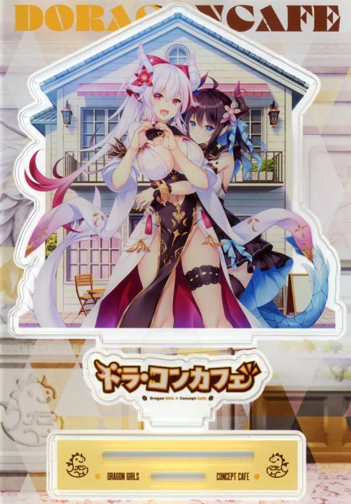 マルマリディア・ドット・フィアバーン＆フランカラン・プライディア アクリルスタンド 「ドラ・コンカフェ」 電気外祭り 2024 WINTERグッズ