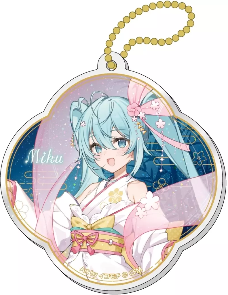 初音ミク ラメ入りアクリル 七夕ver. 「初音ミク 秋葉原フェスティバル 2024」