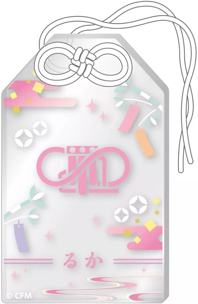 巡音ルカ お守り風アクリル 七夕ver. 「初音ミク 秋葉原フェスティバル 2024」