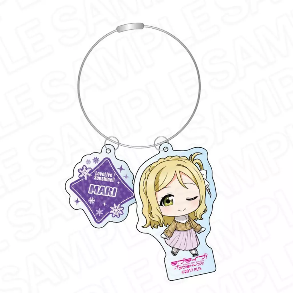 小原鞠莉 ワイヤー 冬遊び デフォルメ ver 「ラブライブ!サンシャイン!!」