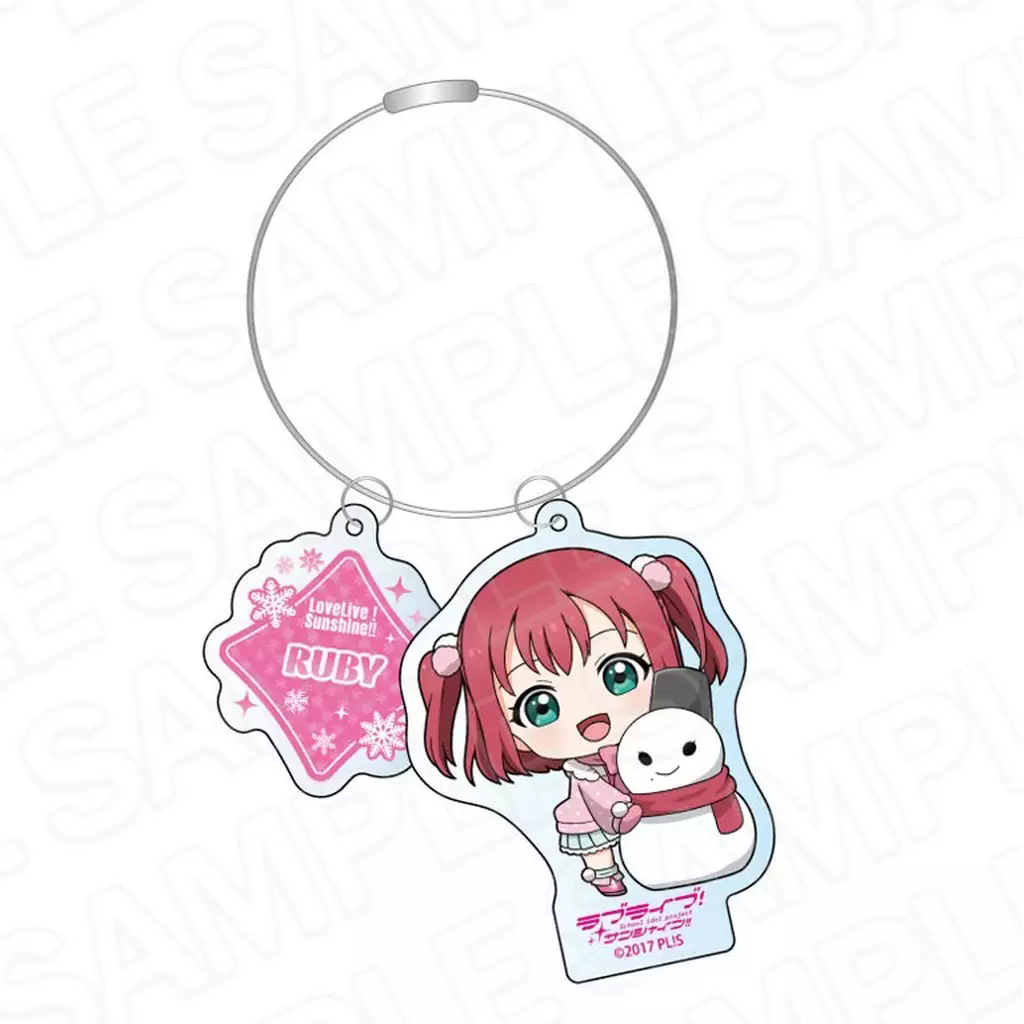 黒澤ルビィ ワイヤー 冬遊び デフォルメ ver 「ラブライブ!サンシャイン!!」