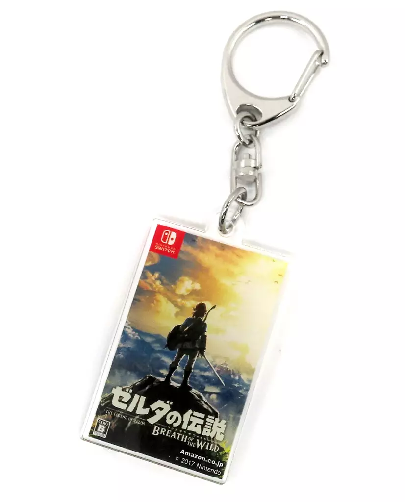 パッケージデザイン アクリル 「Switchソフト ゼルダの伝説 ブレスオブワイルド」 Amazon.co.jp限定購入特典