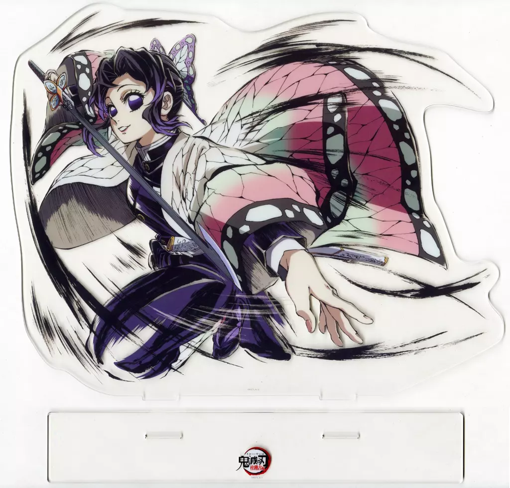 胡蝶しのぶ ビッグアクリルスタンド 「鬼滅の刃 刀鍛冶の里編・柱稽古編 蟲柱 胡蝶しのぶ 幕間画集表紙イラストWEBSHOPくじ」 A賞 C105グッズ