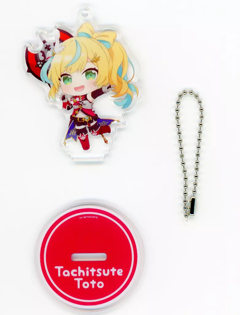 立伝都々 アクリルスタンド 「バーチャルYouTuber にじさんじ にじさんじぷち2025」（チェーン欠品）