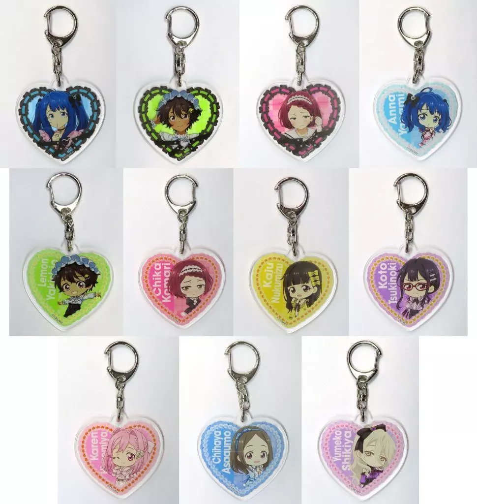 全11種セット 「負けヒロインが多すぎる! TSUTAYA 巡回POP UP SHOP アクリル」