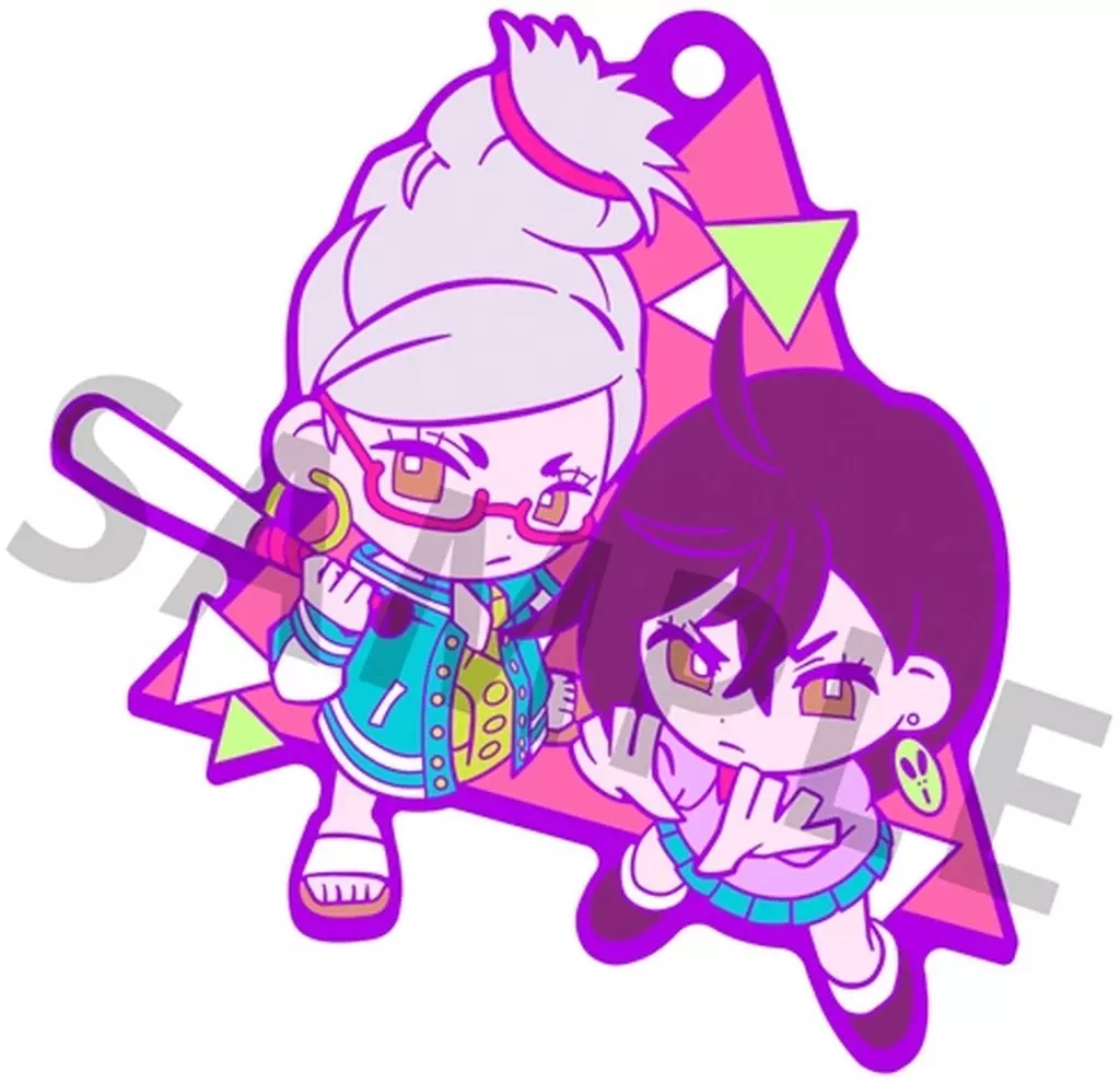 (3)モモ＆星子 「ラバーマスコット バディコレ ダンダダン」