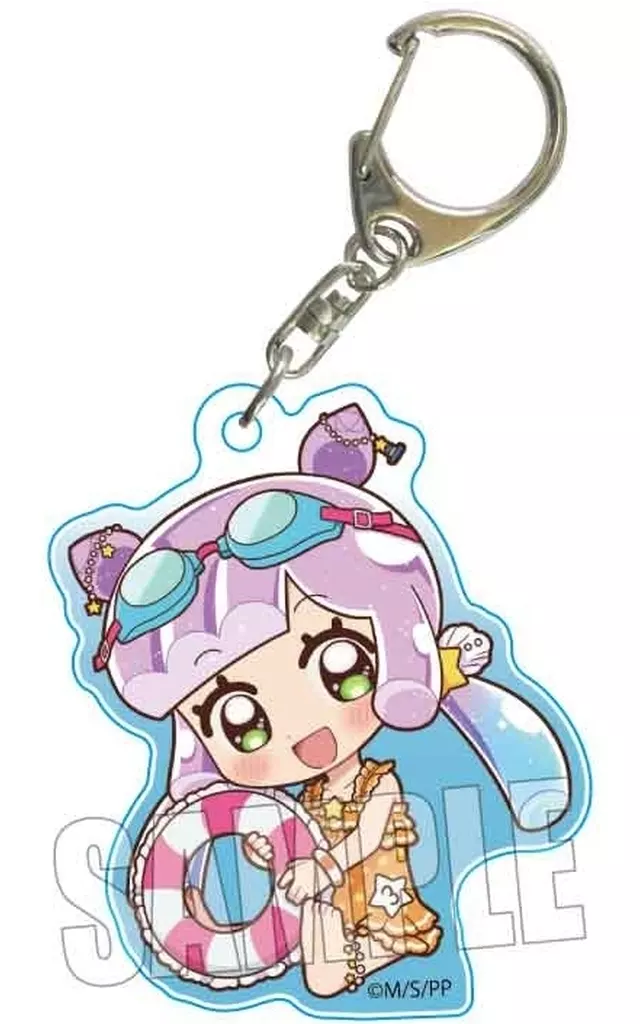 水着のかわいいぷにる ぎゅぎゅっとアクリル 「ぷにるはかわいいスライム」