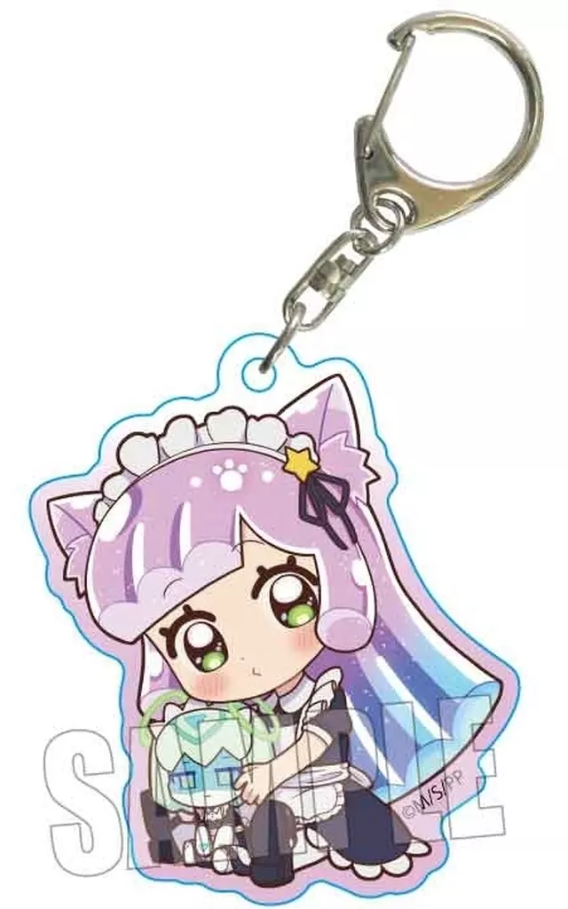 ねこ耳メイドのかわいいぷにる ぎゅぎゅっとアクリル 「ぷにるはかわいいスライム」