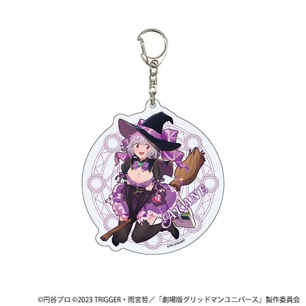14.新条アカネ(魔女ver.) 描き下ろしイラスト デカアクリル 「グリッドマンユニバース」