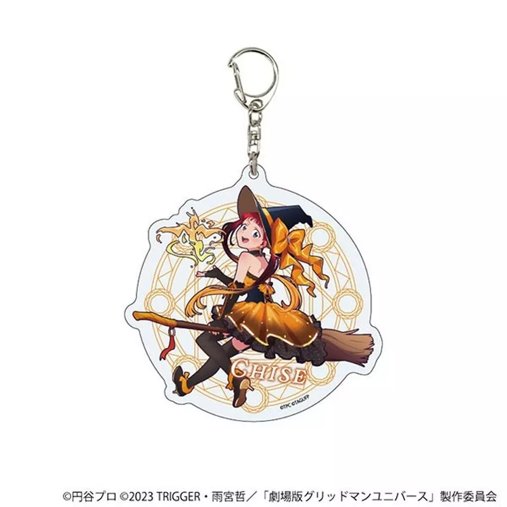 16.飛鳥川ちせ(魔女ver.) 描き下ろしイラスト デカアクリル 「グリッドマンユニバース」